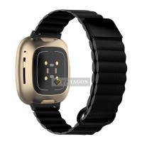 ราคา สายสำหรับ Fitbit Versa 3 2 1 สายนาฬิกาหนังสายนาฬิกาแม่เหล็กสายรัดข้อมือสร้อยข้อมือสำหรับ Fitbit Sense lite ผู้หญิงผู้ชาย Correa ห่วงสมาร์ทนาฬิกาอุปกรณ์เสริม (15961865841)