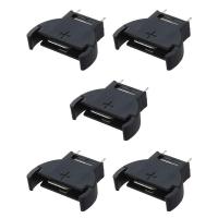 ราคา 5 Pcs Black Plastic CR2032 Cell Button Lithium Battery Sockets Holder (19734713678)