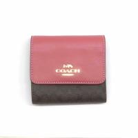 ราคา Coach outlet ของเเท้ กระเป๋าสตางค์ผู้หญิง COACH SMALL WALLET กระเป๋าสตางค์ขนาดเล็ก (19669660151)