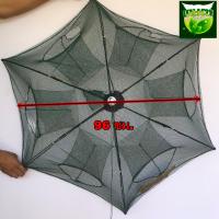 ราคา ร่มดักกุ้ง 6 ช่อง แบบมัดปาก มุ้งดักปลา ตาข่ายดักปลา ดักจับกุ้งปลา ตาข่ายดักกุ้ง ที่ดักปลา กุ้ง ขนาด 15x59x6 ซม เช็ต3ชิ้น (7913486883)