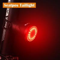 ราคา WEST BIKING ไฟจักรยาน USB สมาร์ทเบรกอัตโนมัติตรวจจับแสงได้กันน้ำ LED กระพริบอุปกรณ์เสริมจักรยานไฟท้ายจักรยาน (11309360177)