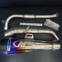 ราคา คอท่อสแตนเลส Honda MSX MSX SF Demon125 พร้อม ปลายท่อ M4 เสียงแน่น งานสวยแข็งแรง (21019054214)