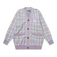 ราคา รุ่นสูง แฟชั่นเกาหลี MLB เสื้อไหมพรมแขนยาวสำหรับฤดูใบไม้ร่วงและฤดูหนาว V เสื้อไหมพรมคอปกผู้หญิง (20507356637)