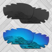ราคา เลนส์อะไหล่โพลาไรซ์2คู่สำหรับ Oakley Jawbone ระบายอากาศแบบเอเชียแว่นกันแดดเอเอฟกรอบ ติดตั้งได้ง่าย ใส่ได้พอดี สีดำ เงินป้องกันรังสียูวี100 (20343485204)