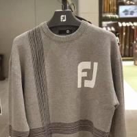 ราคา FootJoy 22เสื้อถักกอล์ฟเกาหลีเสื้อสวมหัวเสื้อเสื้อคอกลมหญิงลายทางชุดผ้ายืดแขนยาวนำเข้าสไตล์เกาหลี (20320641137)