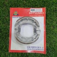 ราคา ผ้าดรัมเบรคก้ามเล็ก MITSUMO ใส่รุ่น WAVE100 WAVE110 DREAM100 W110I NEW W125I NEW รหัสสินค้า C022502 (1392946133)