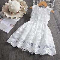 ราคา ชุดเดรสเด็กผู้หญิงปักลายลูกไม้3 8T Baju Anak สีม่วงและสีขาวสำหรับปาร์ตี้ฤดูใบไม้ร่วงชุดเดรสเด็กผู้หญิง (19777678234)
