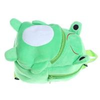 ราคา Tas Ransel Bayi กระเป๋านักเรียนใบจิ๋วลายกบมังกรสำหรับเด็กกระเป๋าเป้ผ้ากำมะหยี่สำหรับเด็ก (19616793470)