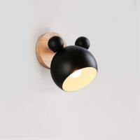 ราคา โคมไฟตัวการ์ตูนหลากสีลายมิกกี้ผ้าแขวนผนังห้องนอนห้องรับแขกโคมไฟติดผนังห้องโถงเด็กแบบสร้างสรรค์ลายการ์ตูนสมัยใหม่ (18331824708)