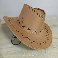 ราคา หมวกคาวบอย หมวกปีกกว้าง หมวกแฟนซี สไตล์คาวบอย ตะวันตก เครื่องแต่งกาย Cowboy Cap ผู้ใหญ่ ผู้ชาย ผู้หญิง หมวกกันแดด ปีกรอบ (20591446388)