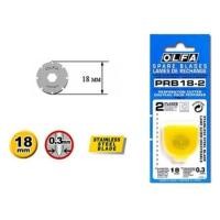 ราคา ใบมีดคัตเตอร์ตัดปรุ OLFA PRB18 2 แพ็คละ 2 ใบใช้สำหรับคัสเตอร์ตัดปรุ OLFA PRC 2 (11625035525)