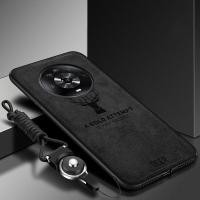 ราคา For HONOR Magic4 Pro Ultimate Magic3 Pro Honor X9 5G Case Shockproof Cover Luxury Soft Silicone Fabric Skin Deer Protective Back Cover Mobile Accessories Phone Cases Shell Casing Protective (166857614