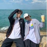 ราคา ADIDASเสื้อแจ็คเก็ตเบสบอลลำลองสำหรับบุรุษและสตรี (21016938904)