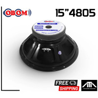 ราคา OBOM OB4805 ดอกลำโพง15นิ้ว ดอกลำโพง ดอกลำโพง15นิ้ว 800วัตต์ 8โอห์ม OBOM 15 MODEL OB4805 โอบอ้อม obom 4805 โอบอ้อม 4805 ดอกลำโพงโอบอ้อม รุ่น 4805 (7467065266)