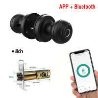 ราคา ติดตั้งอย่างรวดเร็ว MAKITAES กลอนประตูไฟฟ้า กลอนประตูดิจิตอล ลูกบิดประตู smartlock สแกนลายนิ้วมือล็อค มือจับประตู สมาร์ท ล็อค สำหรับ บานเดี่ยว ประตูอะลูมิเนียม ประตูไม้ กลอนประตูไฟฟ้า บัตร IC คีย์เคร 