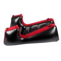 ราคา Couple Travel Hotel Inflatable Sofa Foreplay Chair Bed With Straps Flocking PVC Split Love Game Mat Furniture (20196440716)