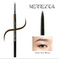 ราคา ส่งไว เมอร์เรซกา เพอร์เฟค โบรว์ ดินสอเขียนคิ้ว Merrezca Perfect Brow Pencil 1 5mm กันน้ำ กันเหงื่อ (21128320493)