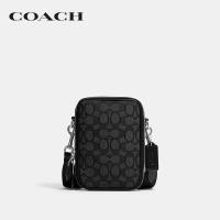 ราคา COACH กระเป๋าสะพายข้างรุ่น Stanton Crossbody In Signature Jacquard สีดำ CH097 SVO1U (20816184501)