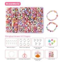 ราคา LAKOE ของเล่นลูกปัด ลูกปัดกำไล ลูกปัด ประดับสร้อย พร้อมอุปกรณ์ ชุดร้อยลูกปัด ลูกปัดทำสร้อย ลูกปัดทำสายแมส (21074273741)