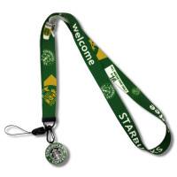ราคา Cardholder บัตรพนักงานกาแฟแบบพกพาสำหรับผู้หญิงการ์ดโพลีเอสเตอร์สตาร์บัคการ์ดที่ต้องพร้อมสายคล้องบัตรการ์ตูนซองใส่บัตรบัตรที่คลุมเก็ (20816638355)