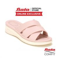 ราคา Online Exclusive Bata บาจา รองเท้าลำลองแบบสวม แฟชั่น สวมใส่ง่าย สูง 1 นิ้ว สำหรับผู้หญิง รุ่น GALLY สีชมพู รหัส 5805207 (20898268355)