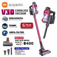 ราคา xiaomi V50 V30 V20 V10 PRO Cordless Vacuum Dust Mite Wireless Handheld Vacuum (21116623982)