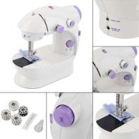 ราคา จักรเย็บผ้า ไฟฟ้า มินิ ขนาดพกพา Mini Sewing Machine จักรเย็บผ้าขนาดเล็ก พกพาสะดวก202A Mini Sewing Machine (21183148366)