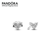 ราคา Pandora Heart sterling silver stud earrings with clear cubic zirconia เครื่องประดับ ต่างหูสตั๊ดรูปหัวใจ ต่างหูเงิน ต่างหูสีเงิน เงิน ต่างหูแพนดอร่า แพนดอร่า (20660813597)