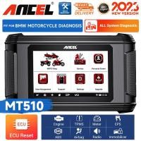 ราคา เครื่องมือวินิจฉัยรถจักรยานยนต์ OBD2 MT510ระบบทั้งหมดเครื่องอ่านโค้ด ABS การไล่สี ECU TPS รีเซ็ตน้ำมันเหมาะสำหรับ BMW สแกนเนอร์ Moto (20923688548)
