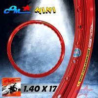 ราคา ล้อ COM MINI 1 40 X 17 ขอบยก จำนวน 1 วง มีให้เลือกหลายสี วงล้อคอม ขนาด 1 40 ขอบ 17 ของแท้ การันตีของแท้ 100 วงล้ออลูมิเนียม ราคาพิเศษสุด (1552224937)