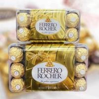 ราคา Ferrero Rocher เฟอร์เรโร่ รอชเชอร์ ช็อคโกแลต 30 ลูก EXP 07 2024 (21187756312)