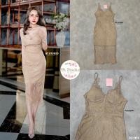 ราคา งานป้าย BT Studio เดรสสายเดี่ยวแต่งลูกไม้ทั้งชุด ช่วงอกแต่งตัดลูกไม้เสริมฟองน้ำสายปรับได้ ผ่าหลังแต่งซับสั้นด้านใน งานสวยหรู ดูแพงง (17451815888)