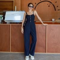 ราคา Simplestyle byd Denim Jumpsuit จั้มสูทยีนส์ ชุดยีนส์ (21002749503)