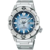 ราคา นาฬิกาข้อมือผู้ชาย SEIKO PROSPEX MONSTER Antarctica Penguin Save the Ocean SPECIAL EDITION Automatic รุ่น SRPG57K1 สำรองพลังงานได้ถึง 41 ชั่วโมง (20577252513)