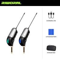 ราคา เครื่องขยายเสียงเครื่องดนตรีไฟฟ้า กีตาร์ ตัวเรียกใช้งาน เครื่องรับ UHF เครื่องส่งสัญญาณเสียงไร้สาย ระยะรับสัญญาณ 50 เมตร (17319593907)