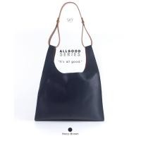 ราคา ALLGood Series 4 Colors SKYhandbags กระเป๋าผู้หญิงหนังวัวแท้ น้ำหนักเบา ใส่ Laptop Macbook คอม ใส่ iPad Minimal (20558056973)