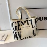 ราคา ยอดนิยมและทันสมัยมาก GENTLE WOMAN กระเป๋าผ้าใบกระเป๋าถือผู้หญิงกระเป๋าสะพายข้างความจุขนาดใหญ่ GENTLE WOMAN กระเป๋าถือกระเป๋าผ้าใบซิปขนาดใหญ่ (20792670093)