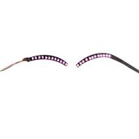 ราคา JADEST ขนตาปลอม LED เรืองแสงสีสันสดใสกันน้ำไฟฮาโลวีนตาทำด้วยมือแฟลชผู้หญิงผู้ชาย (19995838761)