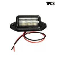 ราคา ป้ายทะเบียนรถ LED 6ดวง2ชิ้นสำหรับป้ายรถพ่วงรถบรรทุก SUV ติดรถตู้โคมไฟขั้นบันไดหลอดไฟสีขาวผลิตภัณฑ์ไฟป้ายทะเบียนรถ (19065178383)