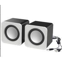 ราคา HiFi Speaker ลำโพงคอมพิวเตอร์ พร้อมเครื่องปรับระดับเสียง ลำโพงUSB ชุดลำโพง2 0 ลำโพงต่อโทรศัพท์ ลำโพงต่อTV โทรทัศน์ ลำโพง Wired USB Speaker (20879704923)