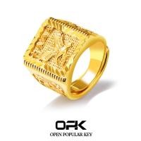 ราคา แหวน OLEVS สำหรับแหวนทองสำหรับผู้ชาย18K Pawnable Original Legit (17550269074)