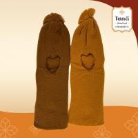 ราคา หมวกโม่งไหมพรม หมวกพระ หมวกกันหนาวพระ หมวกโม่งยาว (16578180109)