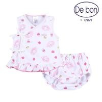 ราคา De bon By Enfant ชุดเสื้อป้ายอุ่นอกพร้อมกางเกงเด็กผู้หญิง สีชมพู ลายหมี อายุ แรกเกิด ถึง 6 เดือน กรุณาเลือกไซส์สินค้า (20420028341)