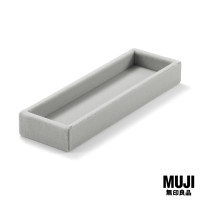 ราคา มูจิ ถาดใส่แว่นดาและเครื่องประดับผ้าเวอลัว MUJI Velour Accessories Glasses Case (20887909601)