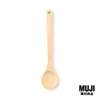 ราคา มูจิ ช้อนไม้สำหรับเสริฟอาหาร MUJI A Rubber Wood Serving Spoon (20887344963)