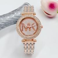 ราคา นาฬิกา ผู้หญิง นาฬิกาข้อมือ ผญ นาฬิกา MK สวย หรู ประดับเพชร สายนาฬิกา สแตนเลส 2 กษัต หน้าปัด 38 มม (19442255171)