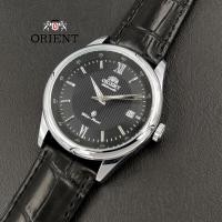 ราคา Orient นาฬิกาทางการของผู้ชาย Orient นาฬิกาอัตโนมัติ มือไขลานของญี่ปุ่นพร้อมคริสตัลแซฟไฟร์สแตนเลสสตีลและนาฬิกาชุดหนัง (2523920391)