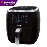 ราคา Sharp หม้อทอดไร้น้ำมัน ดิจิตอล 1800 วัตต์ 6 8 ลิตร สีดำ รุ่น KF AF68DB (20210116488)