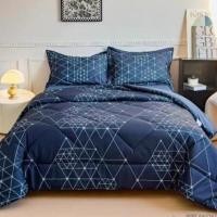 ราคา CUSHY ชุดผ้าปูที่นอน พร้อมผ้านวมกันไรฝุ่น ไม่ขุย นุ่มหลับสบาย ขนาด 6 ฟุต รุ่น BONITA BEDDING SET COMFORTER MICIFINE (20762268065)