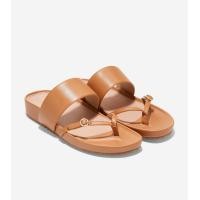 ราคา COLE HAAN รองเท้าผู้หญิง รุ่น MILANI THONG SANDAL สี PECAN LTR BROWN (15093286517)